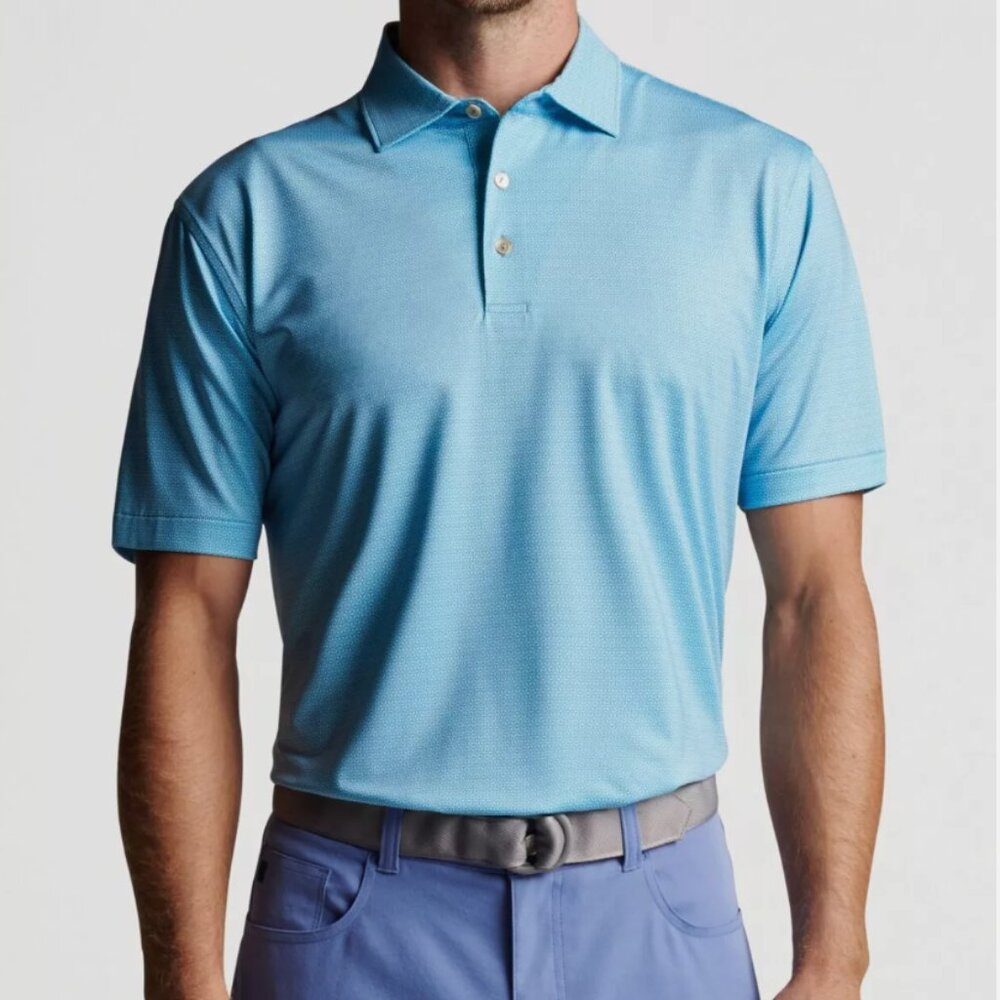 Like New Peter Millar Summer Comfort Rizzo Performance Jersey - Size Large